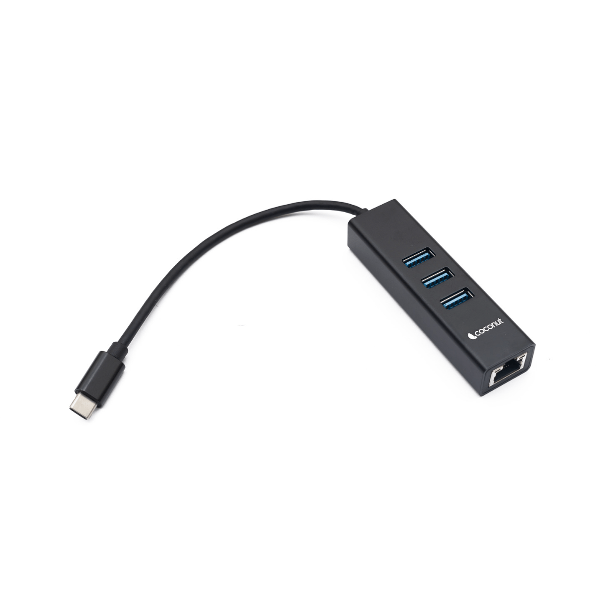 Type C to USB 3.1 Hub with Giga Lan for fast data transfer